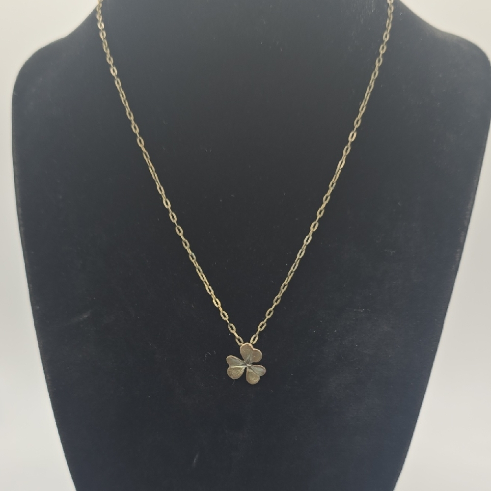 Michael Michaud Silver Seasons Three Leaf Clover Pendant Necklace